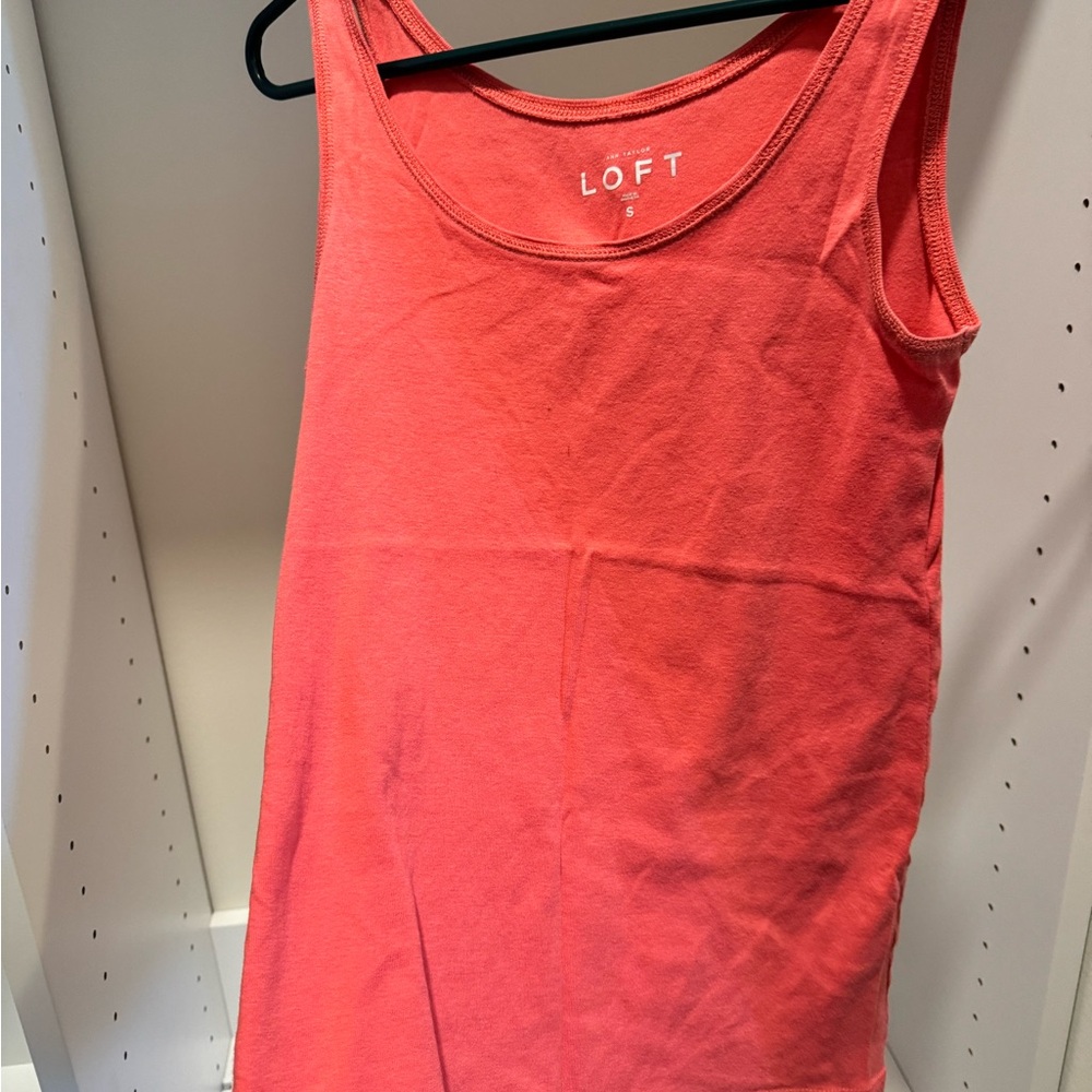 LOFT Coral Tank Top for Women